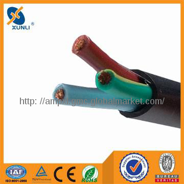 Stocking and customized power cable with multicore
