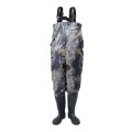 Outdoor Fishing Waders Waterproof Breathable Chest Waders Anti-wear Boots Camouflage Hunting Farming pants Fishing Jumpsuit W104