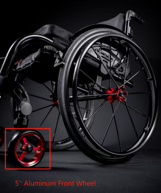 5 inches Aluminum Alloy Front Wheels