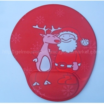 Gel Mouse Pads. PU Base/gel/Cloth