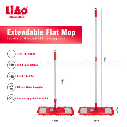 Esfregona plana de microfibra LA2010 LiAo Chenille Edge