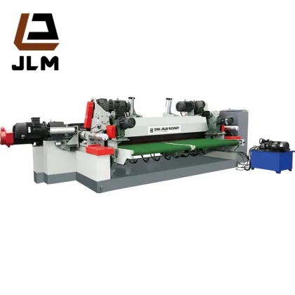 Shandong Jinlun CNC Spindleless Veneer Lathe / Wood Veneer Cutting Machine