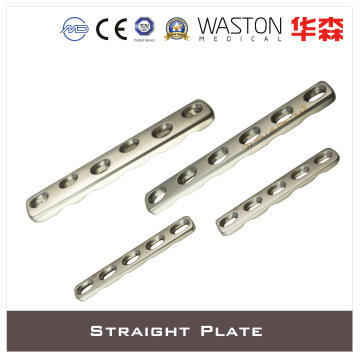 Straight LC-DCP Plate Made of Titanium or Stainless Steel (Ti/SS)
