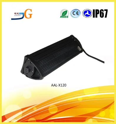 Electric Auto Parts 13.5" 120W 6D Offroad Led Spot Light Bar Waterproof Bar Light