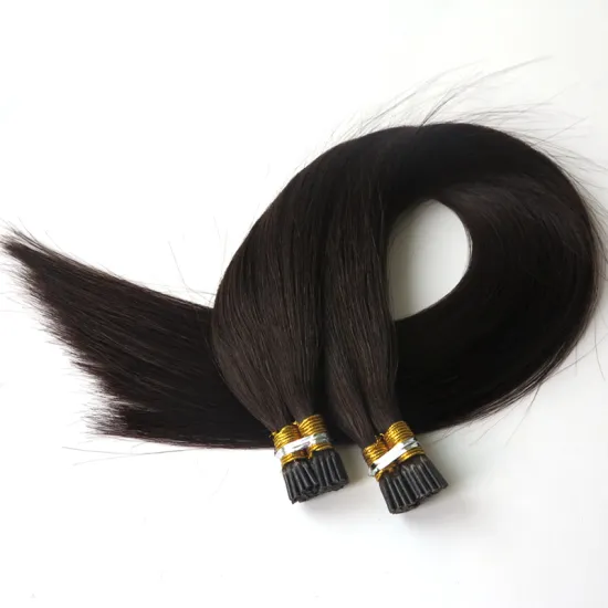 Factory Price Virgin Brazilian Cuticle Remy Human Hair 1 Gram I Tip Micro Bead Hair Extensions