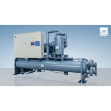 Screw type chilled water heat pump unit