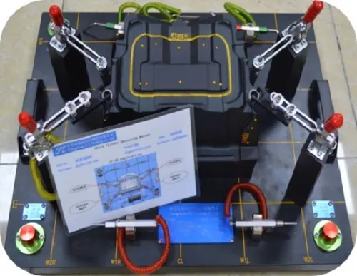 Checking fixture for auto part stamping tool factory