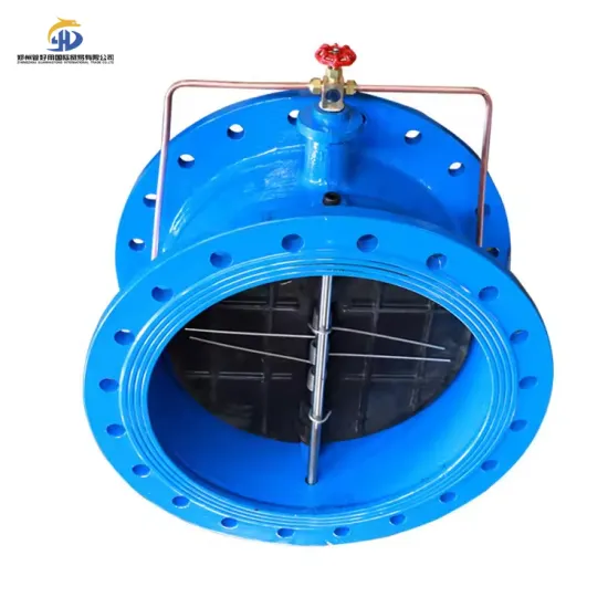 Muffler Butterfly Flange Swing Check Valve