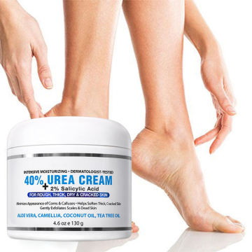 Private Label Dead Skin Removal Foot Repair Cream with Urea 40% - Exfoliating & Moisturizing Cracked Heels