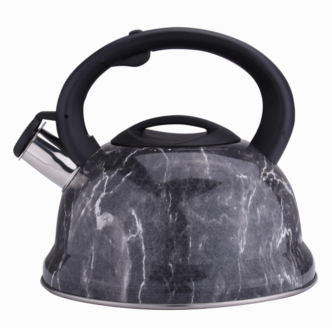 Popular stovetop stainless steel whistling Marble teakettle