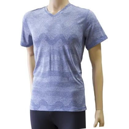 Summer Sports Clothes Fabric: Breathable Coolmax Polyester Nylon Silverfiber Jacquard Knitted Fabric