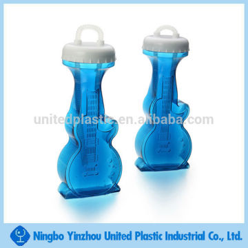 PVC guitar shaped plastic sipper