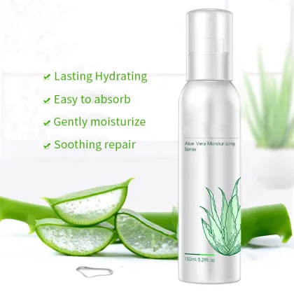 Soothing aloe vera water moisturizing face Toner Spray