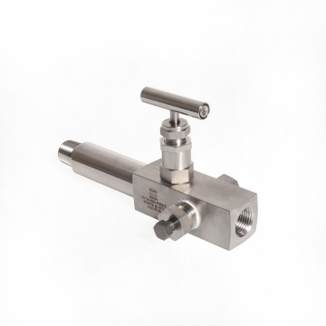 6000psi Stainless Steel Male to Female Thread 1/2\" NPT Lagging Extension Body Gauge Valve
