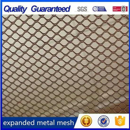 powder coated micro hole expanded metal mesh used for filter