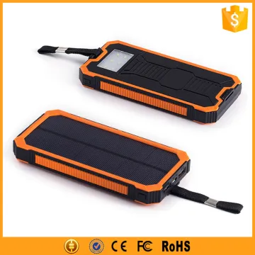 Led Portable Power Bank 12000 mah Super Capacitor Power Bank, Solar Charger Powerbank 12000mah Outdoor