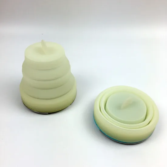 GF-9065 led rechargeable colourful flashlight scalable camping light