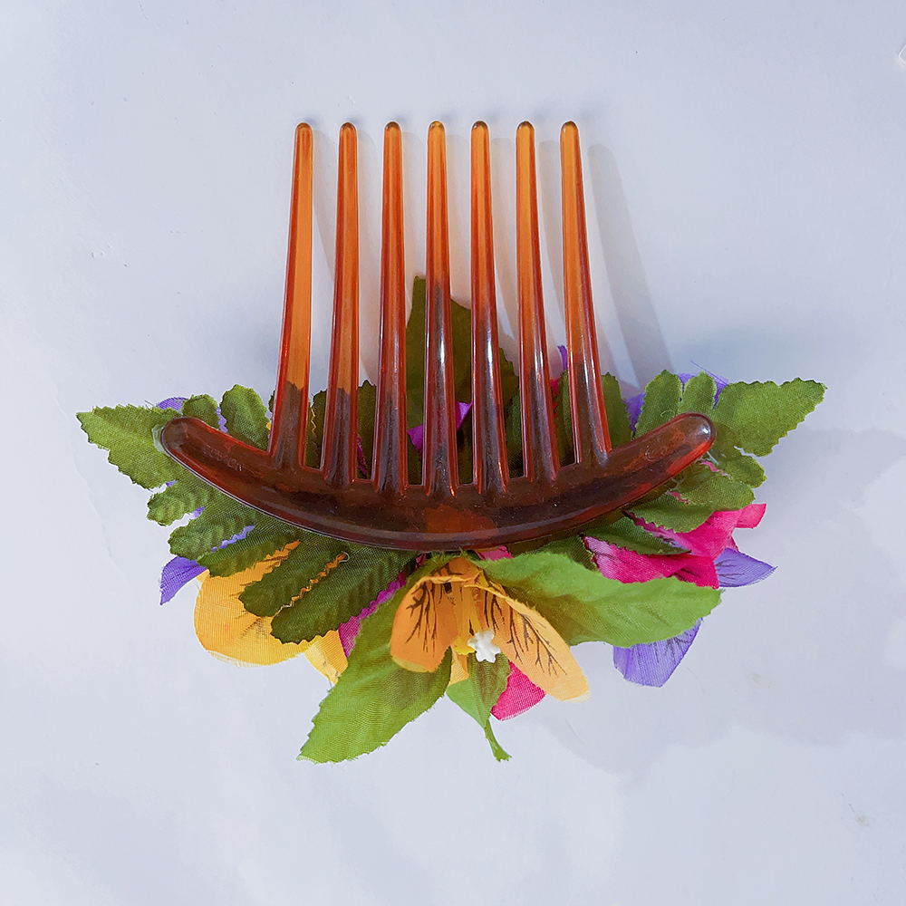 Kn Hc159 Flower Hair Comb