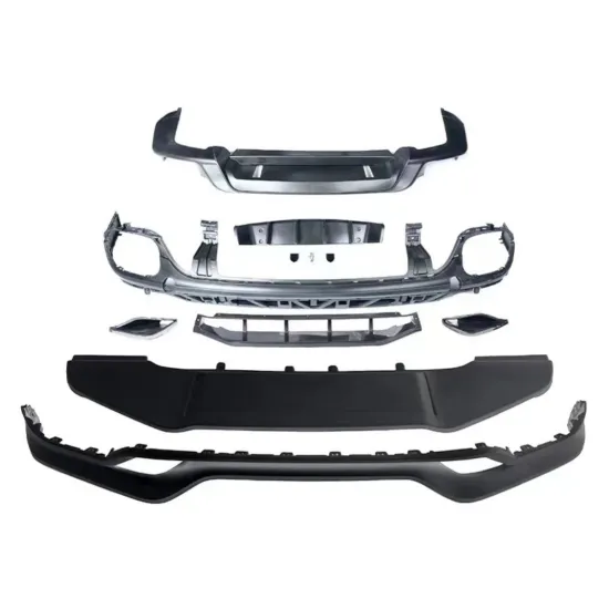 Car Body Kit Facelifts for Porsche Cayenne 2010-2013: Front Lip and Rear Diffuser Bumper Grille