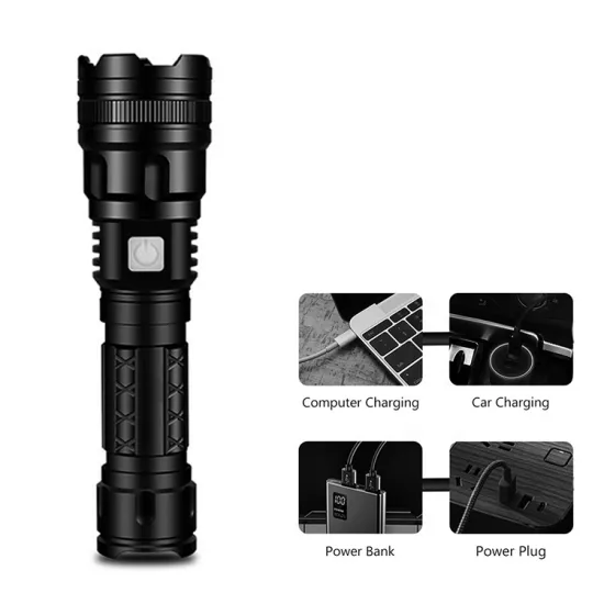 LEDUN LED High Lumens Flashlight for Camping and Outdoor Activities