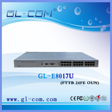 EPON FTTX FTTB ONU 24FE MDU ONU 100Mbps for IPTV
