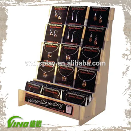 Wooden Jewelry Dispaly, Jewelry Store Showcase, Jewelry Display Neck Stands