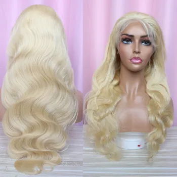 Top Quality No-Tangle No-Shedding 613 Body Wave Frontal Wig for Women