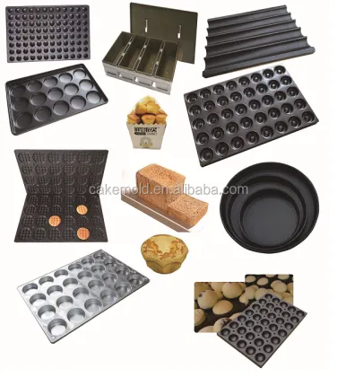 Non-Stick Alu-Steel Finger Baguette Bread Moulds & Baking Trays Manufacturer