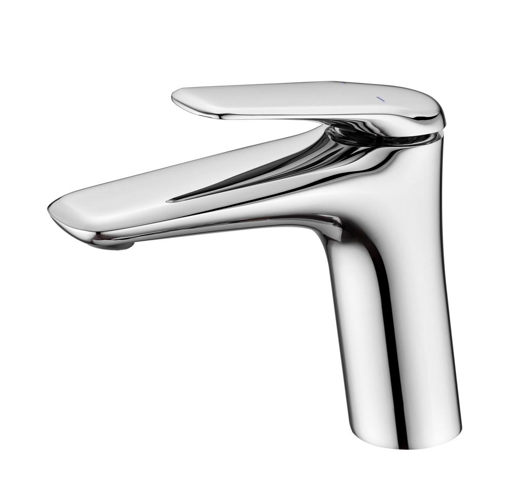 Chrome Plated Brass Single Handle Basin Faucets