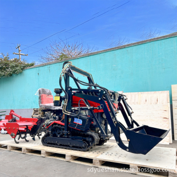 Yueshan Tractor Agriculture: A Range of High-Performance Diesel Engine Crawler Tractors with Attachments for Various Agricultura