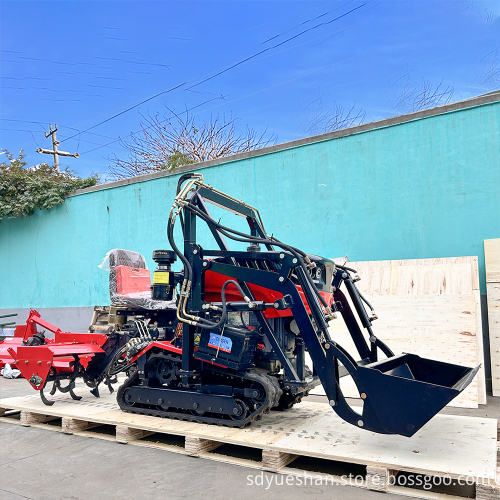 Yueshan Tractor Agriculture: A Range of High-Performance Diesel Engine Crawler Tractors with Attachments for Various Agricultura