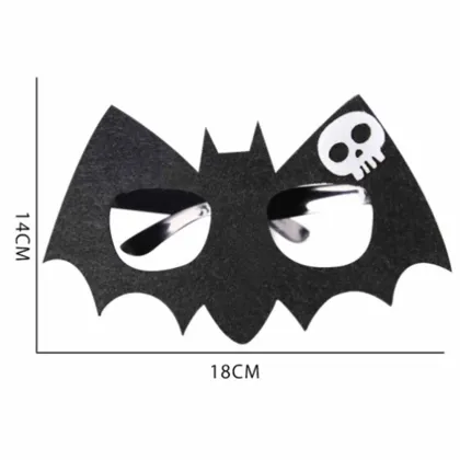 Bat Shaped Sunglasses for Men and Women - Gothic Halloween Party Glasses