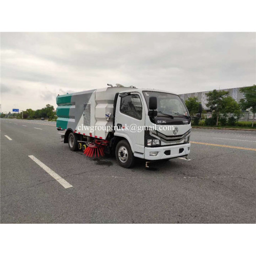 Dongfeng pressure water washing Road Cleaning Sweeper Truck