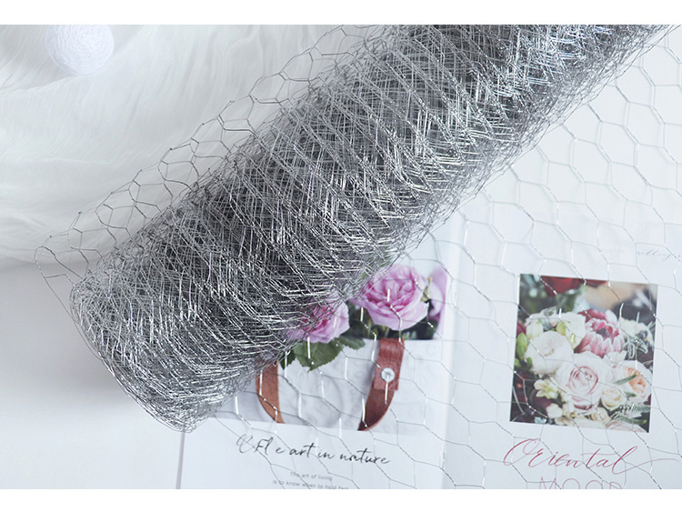 Hexagonal wire netting