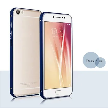 Wholesale cell phone case cover for oppo r9 plus,metal bumper clear tpu 2 in 1 shockproof phone cover for oppo