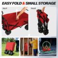 Two-way Folding Wagon Outerlead Collapsible Heavy Duty Beach Terrain Wagon Cart Supplier