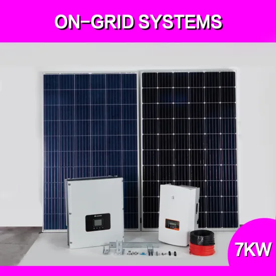 7kw on-Grid Home Solar Power System Longitech Solar Energy Household Solar Power System 6