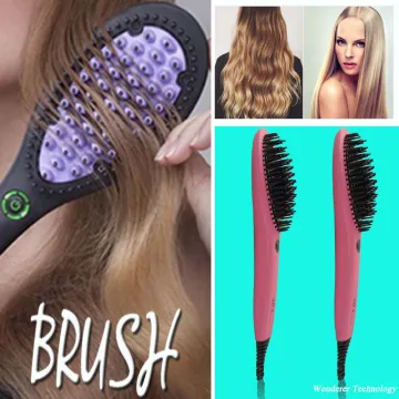 Ceramic Hair Straightener Electric Comb