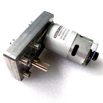 12V DC Motor with High Torque and Low RPM Gearbox - 10Nm, 20RPM