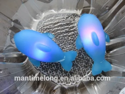 dolphin lamp dolphin light toy blue dolphin toy