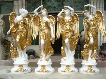 Outdoor Fiberglass Four Seasons Statue For Sale