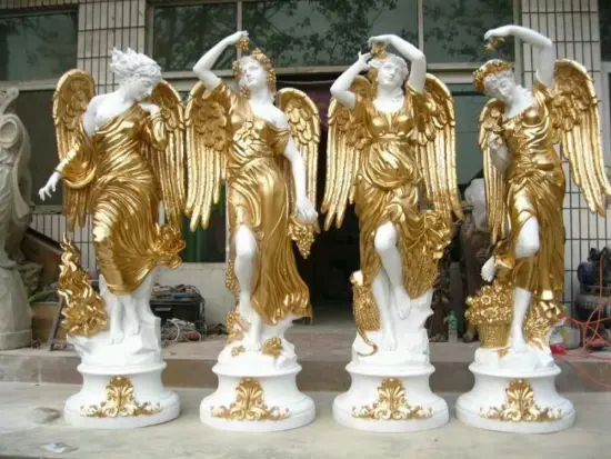 Outdoor Fiberglass Four Seasons Statue For Sale