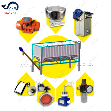 Customizable SDCAD 10 Ton Mixer Silos and 2 Ton Material Cement Silo Solutions