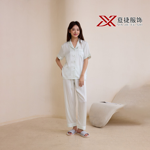 Мягкий мятный комплект домашней одежды