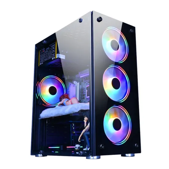 High Quality Tempered Glass PC Gaming Computer Case