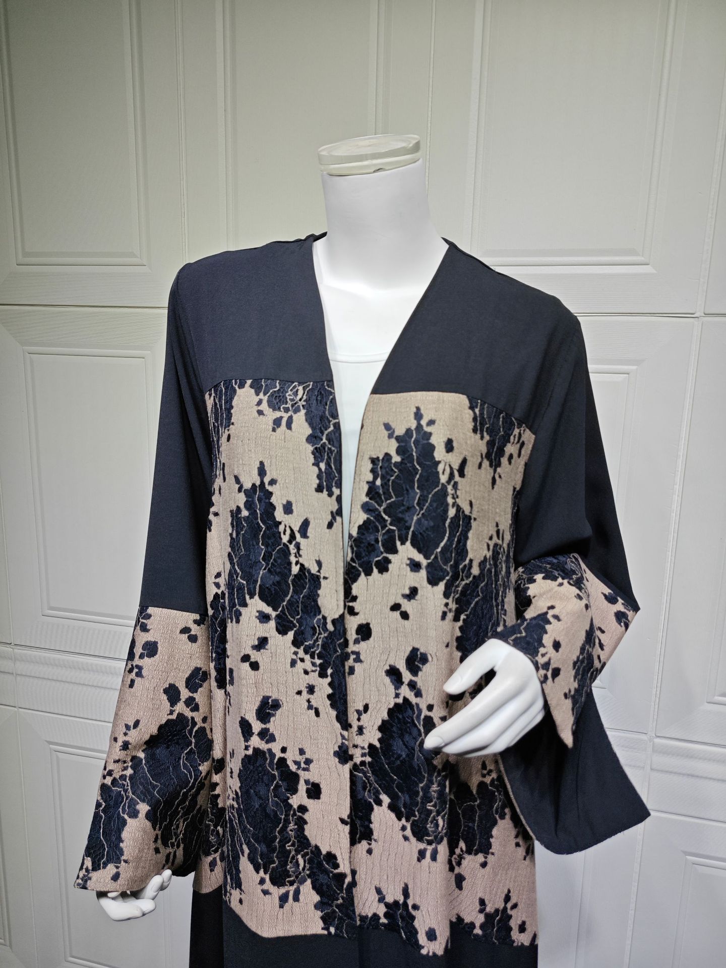 Black Abaya Robe MQ299 (4)