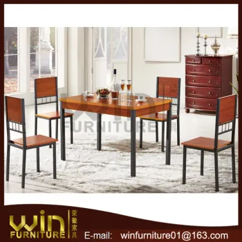 mdf dining table sets in beech color