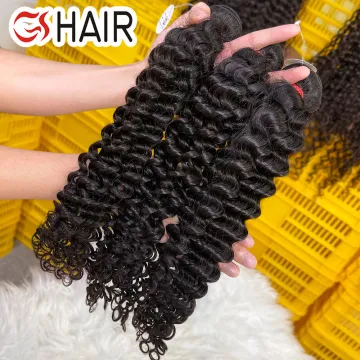 GS Factory Price 12A Deep Curly Human Hair Bundle - Malaysian Virgin Hair Vendor