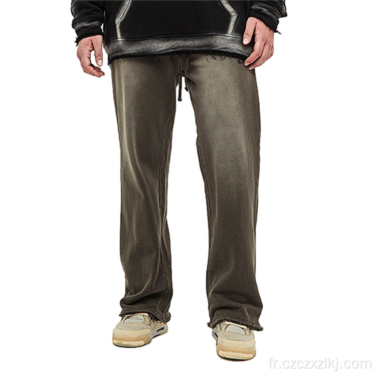 Pantalon de sport pour hommes blancs d'automne