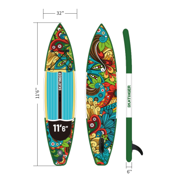2022 New Design Skatinger TOURING SUP Paddle Board - Inflatable Surfing Paddle Board for Water Sports